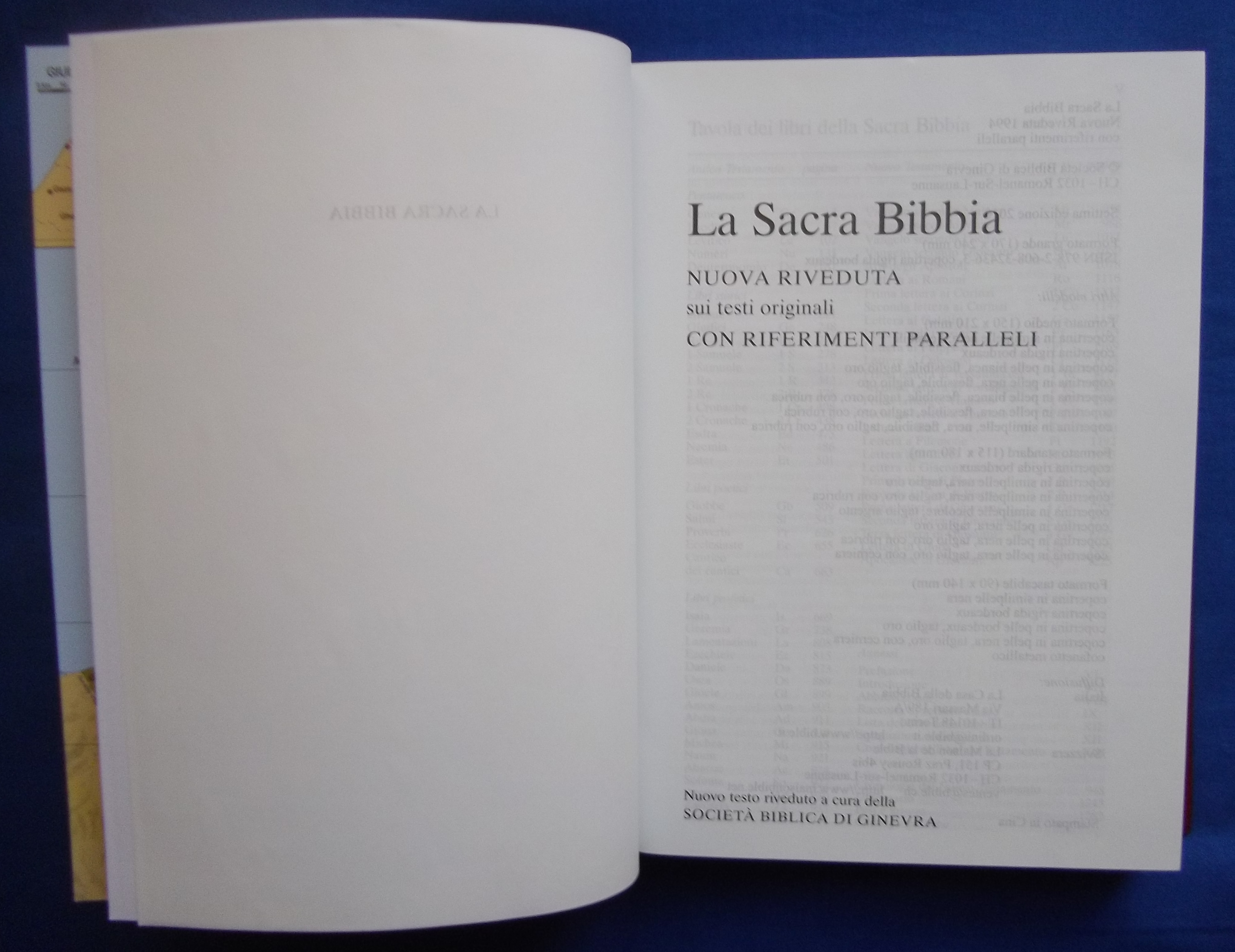 La Sacra Bibbia. Nuova riveduta sui testi originali