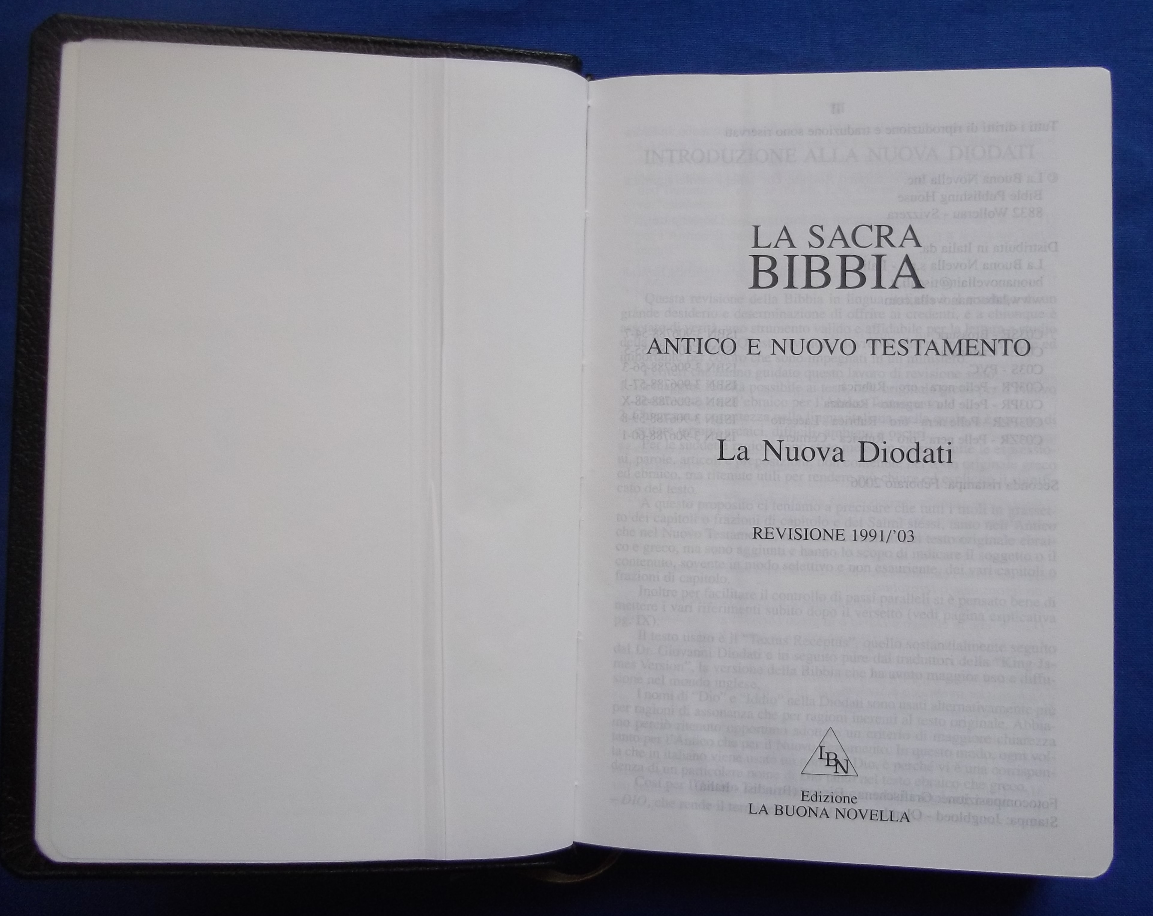 traduzioni protestanti e cattoliche del XX e XXI secolo - La Mostra della  Bibbia